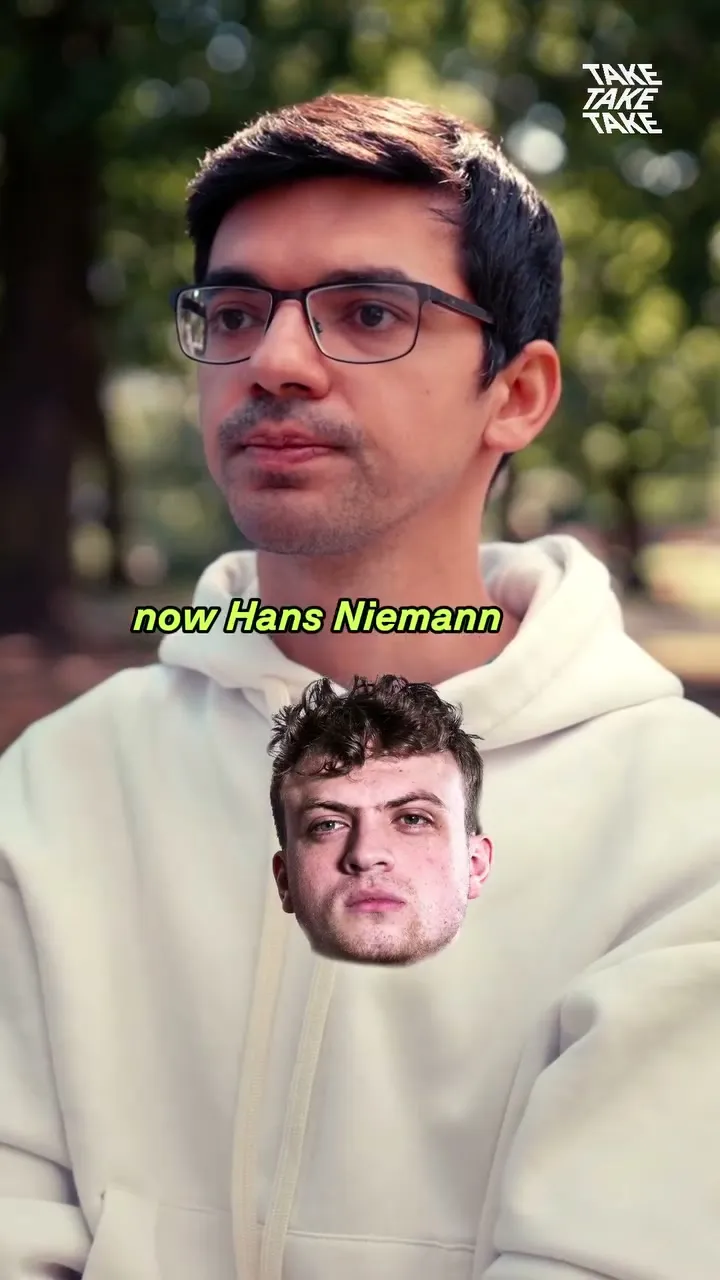 Anish Giri on Hans Niemann, vertical video