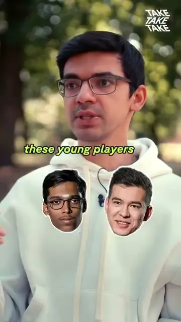 Anish Giri interview short, vertical video